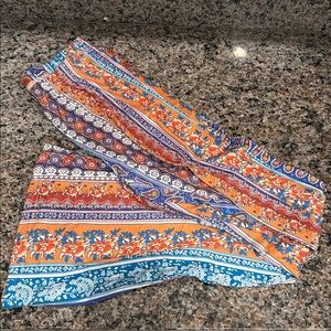 Floral Bellbottom Leggings